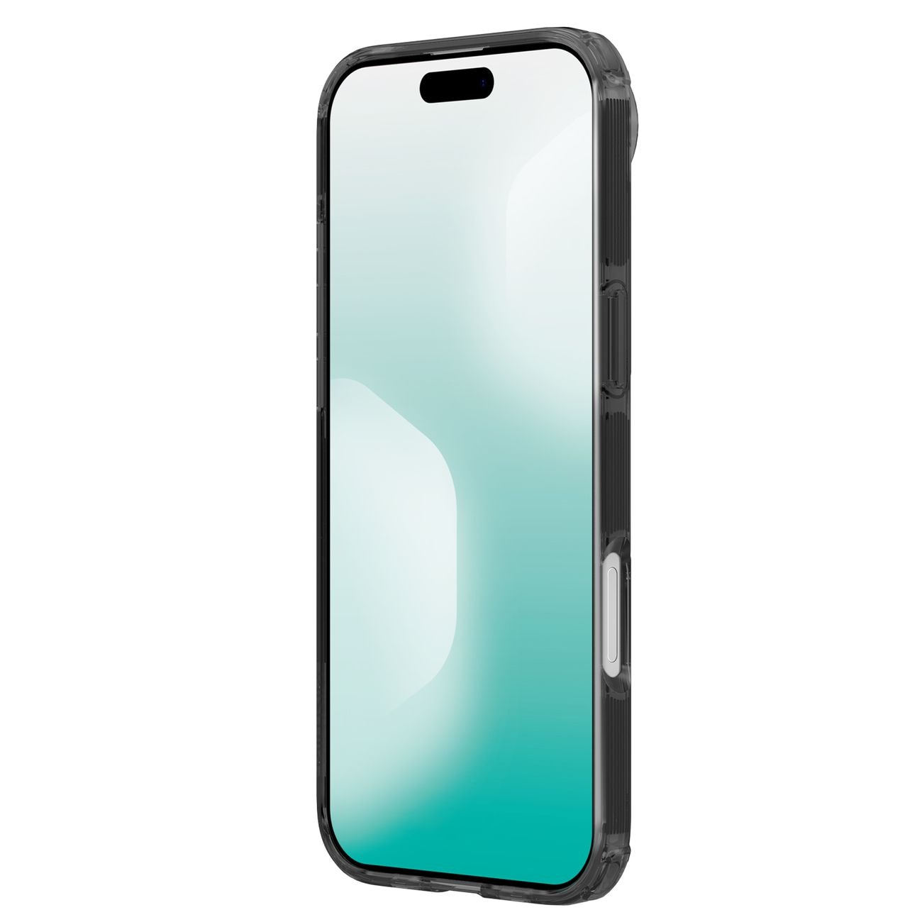 Nillkin Nature TPU Pro-etui for iPhone 17 Air - gjennomsiktig svart