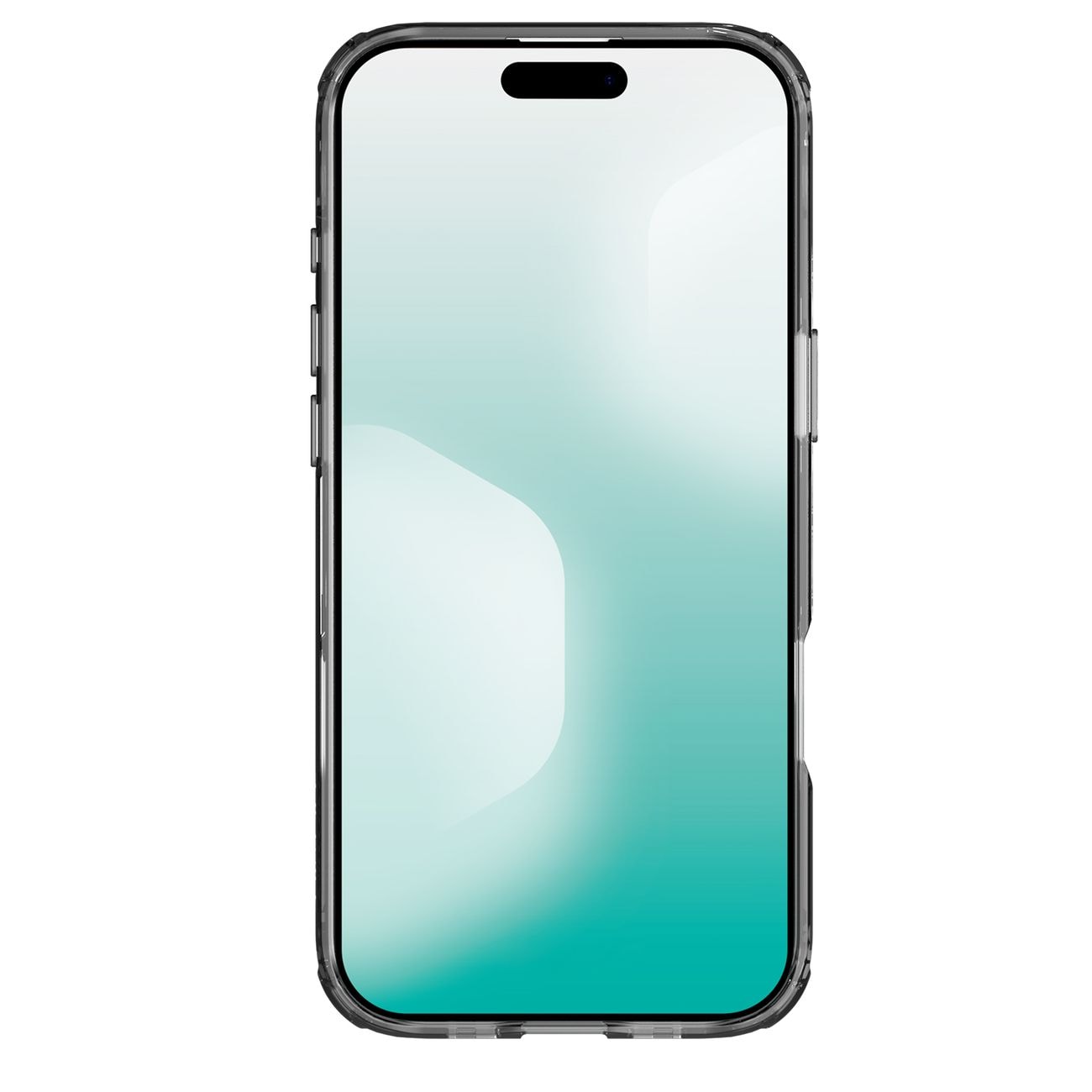 Nillkin Nature TPU Pro-etui for iPhone 17 Air - gjennomsiktig svart