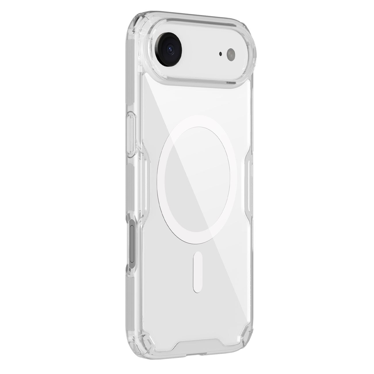 Nillkin Nature TPU Pro magnetisk etui kompatibelt med MagSafe for iPhone 17 Air - gjennomsiktig