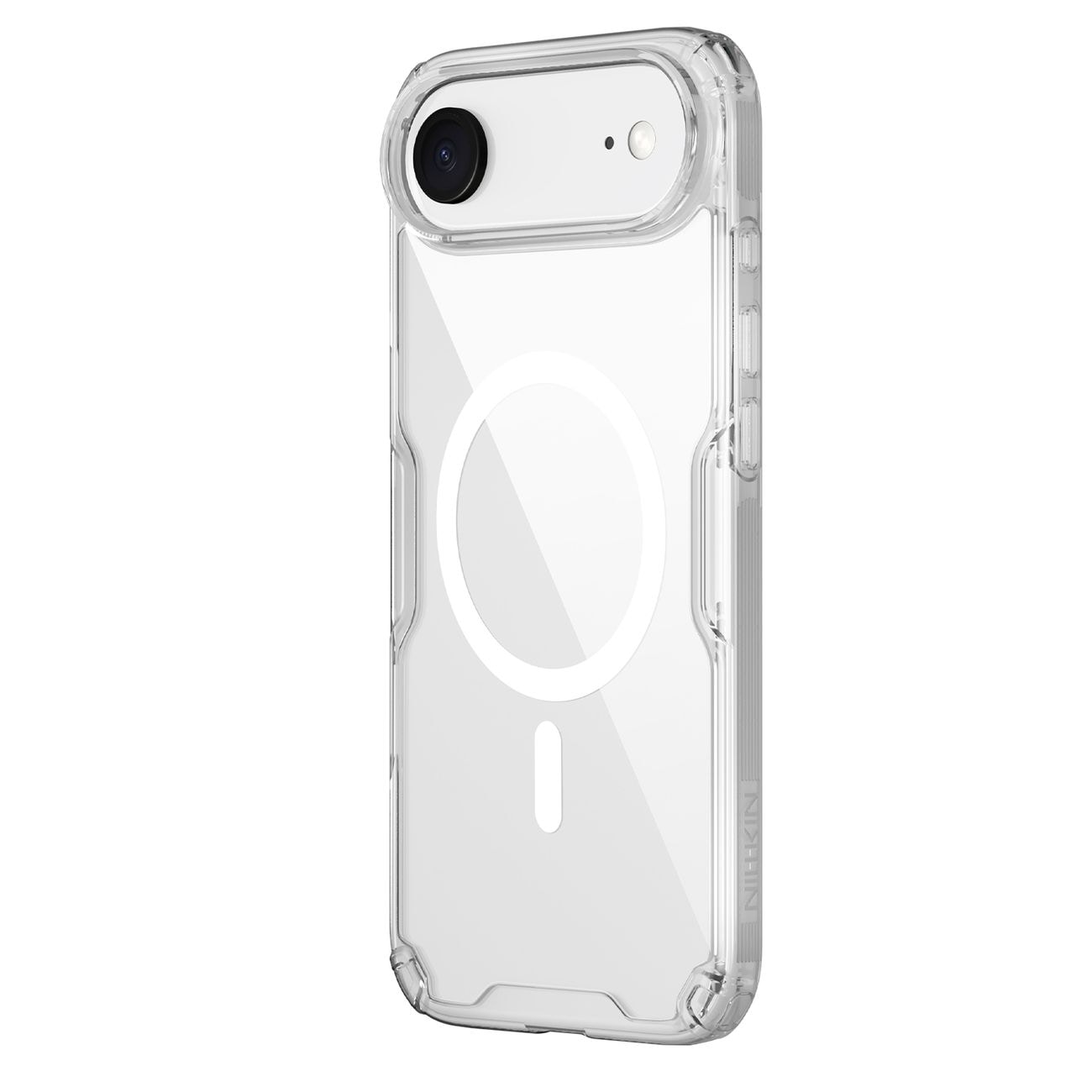 Nillkin Nature TPU Pro magnetisk etui kompatibelt med MagSafe for iPhone 17 Air - gjennomsiktig