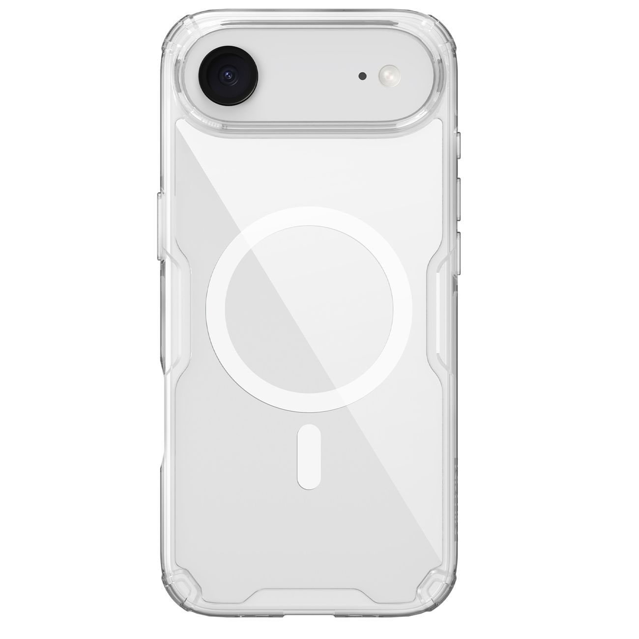 Nillkin Nature TPU Pro magnetisk etui kompatibelt med MagSafe for iPhone 17 Air - gjennomsiktig