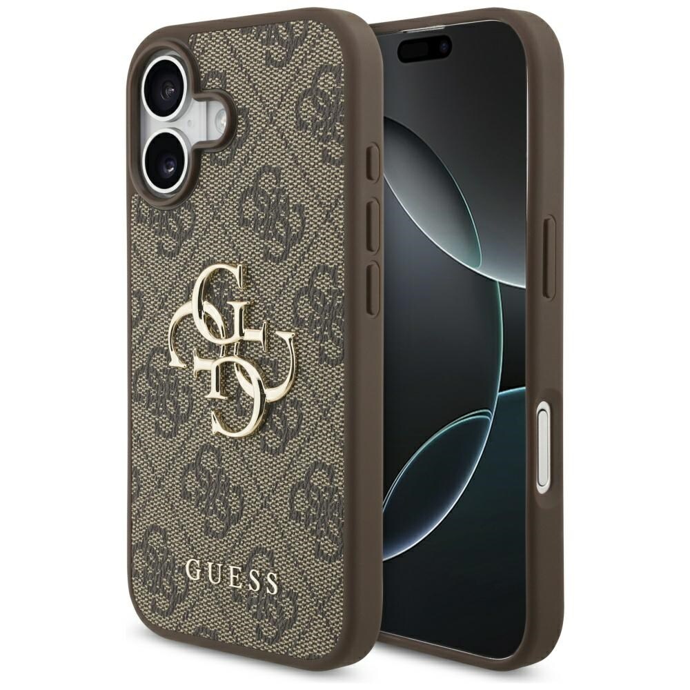Guess 4G Big Logo Case for iPhone 17 - Brun