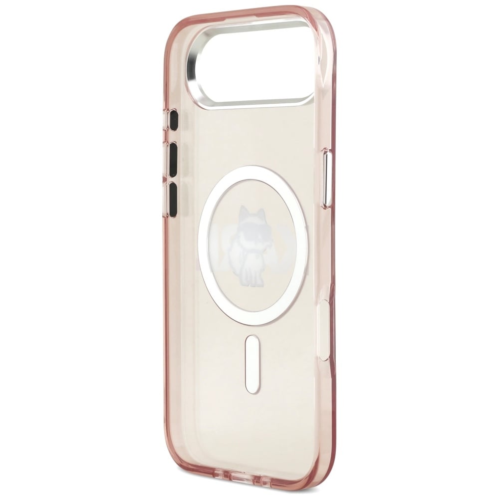 Karl Lagerfeld IML Choupette Choupette Sketch Logo MagSafe-etui for iPhone 17 Air - Rosa