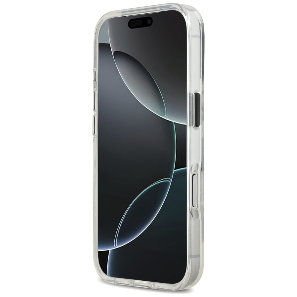 Karl Lagerfeld IML Karl Sketch Logo MagSafe-etui for iPhone 17 Pro - gjennomsiktig