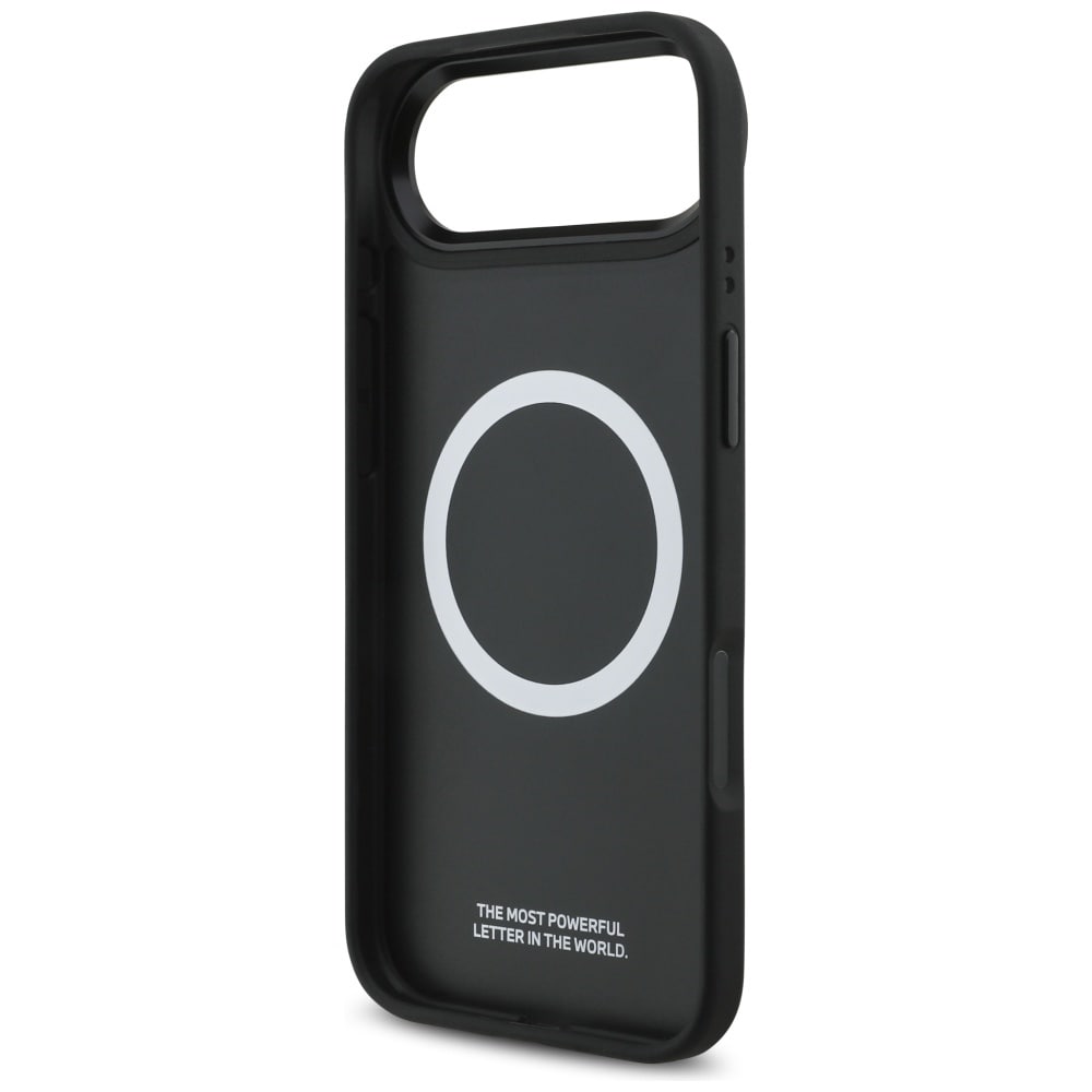 BMW M Quiltet MagSafe-etui med logo for iPhone 17 Air - svart