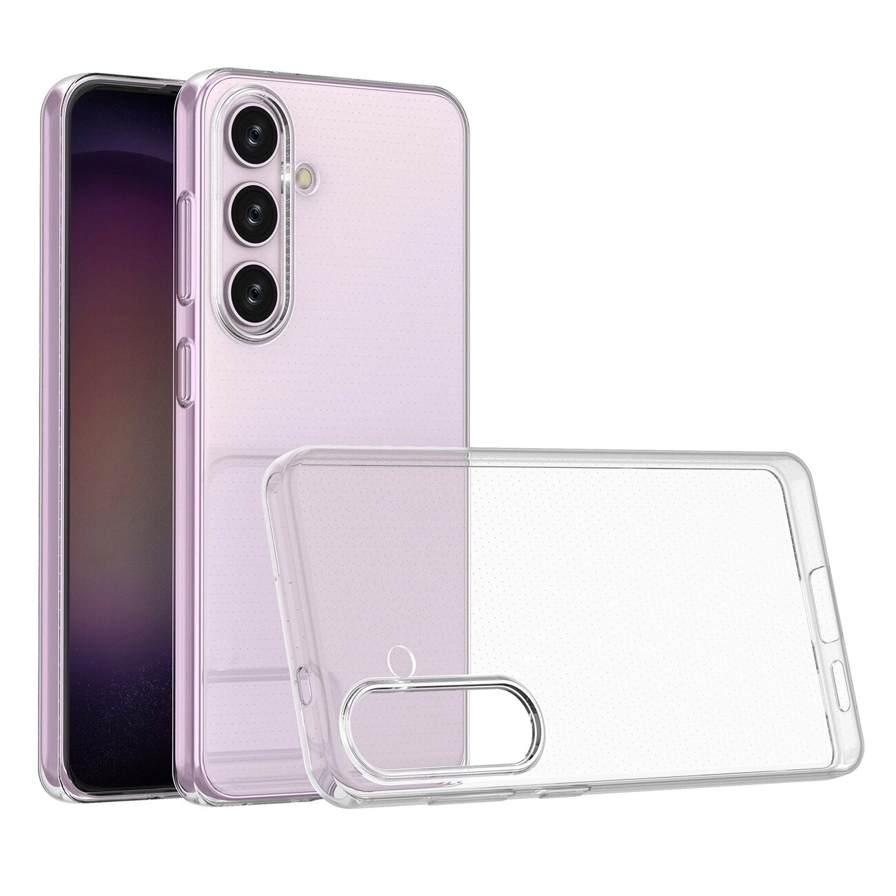 Ultraklart etui for Samsung Galaxy A17 - gjennomsiktig