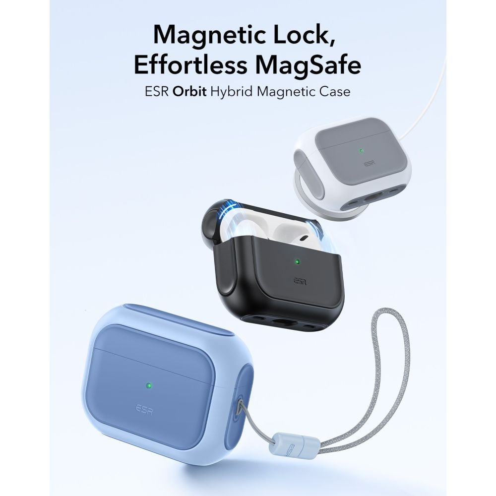 ESR Orbit Halolock MagSafe-etui for AirPods Pro - blå