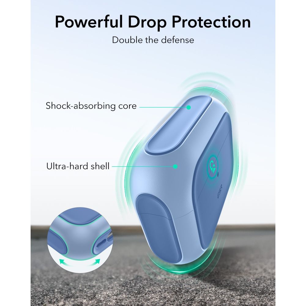 ESR Orbit Halolock MagSafe-etui for AirPods Pro - blå