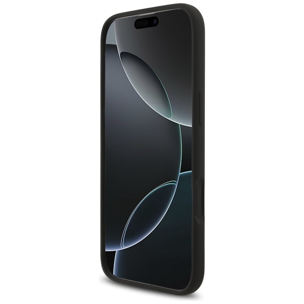 Guess Silikon Big 4G Script-etui for iPhone Air - svart