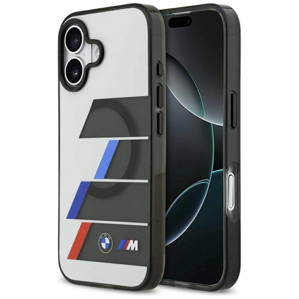 BMW M IML MagSafe-etui med metallknapper i tre farger for iPhone 17 - Grå