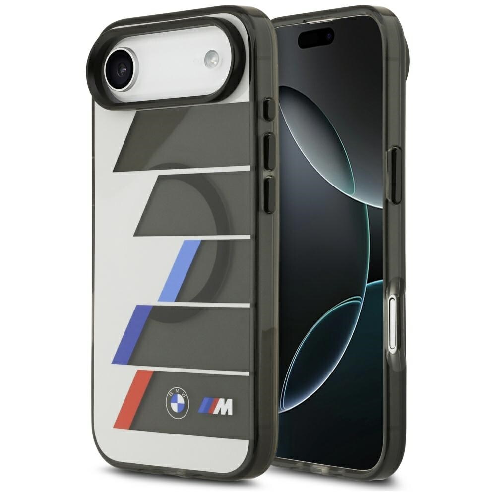 BMW M IML MagSafe-etui med metallknapper i tre farger for iPhone Air - grå