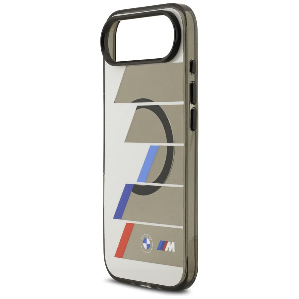BMW M IML MagSafe-etui med metallknapper i tre farger for iPhone Air - grå