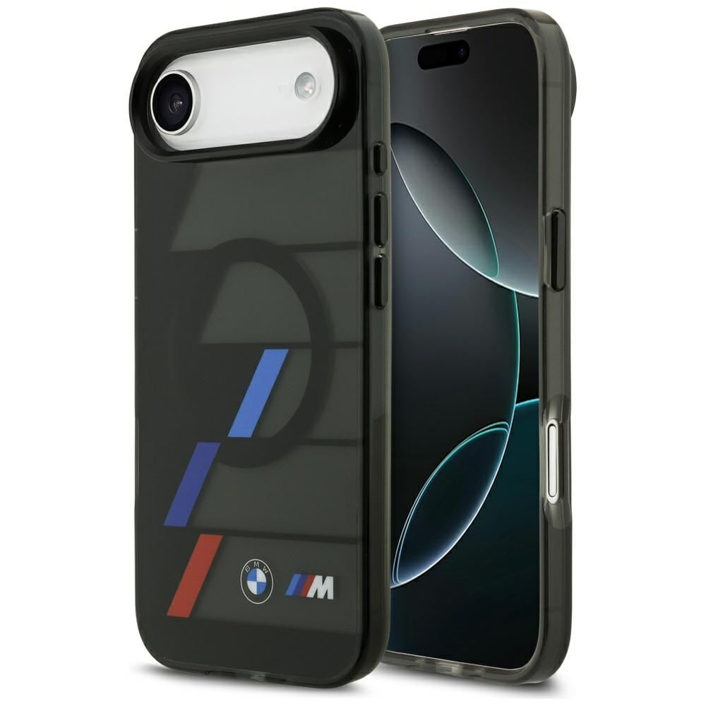 BMW M IML MagSafe-etui med metallknapper i tre farger for iPhone Air - svart