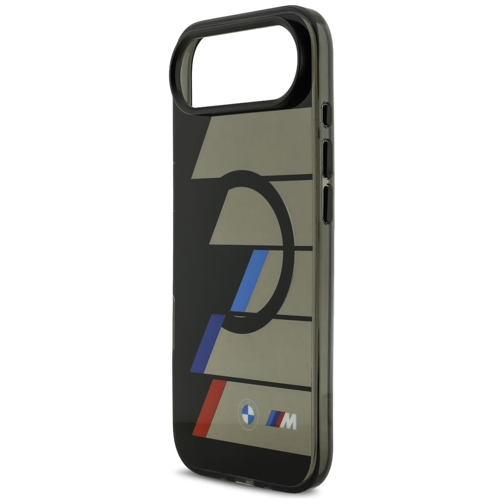 BMW M IML MagSafe-etui med metallknapper i tre farger for iPhone Air - svart