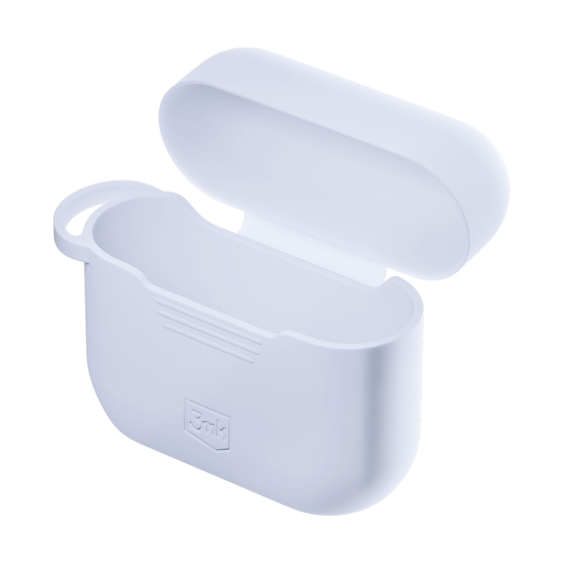 3mk AirPods-etui i silikon for AirPods Pro 3 - Hvit