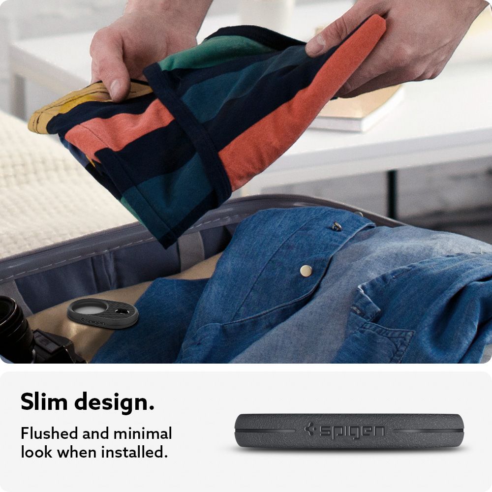 Spigen Vault-etui for Apple AirTag - matt svart