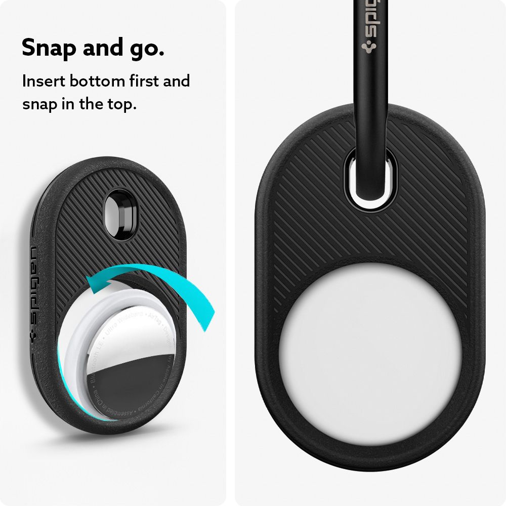 Spigen Vault-etui for Apple AirTag - matt svart