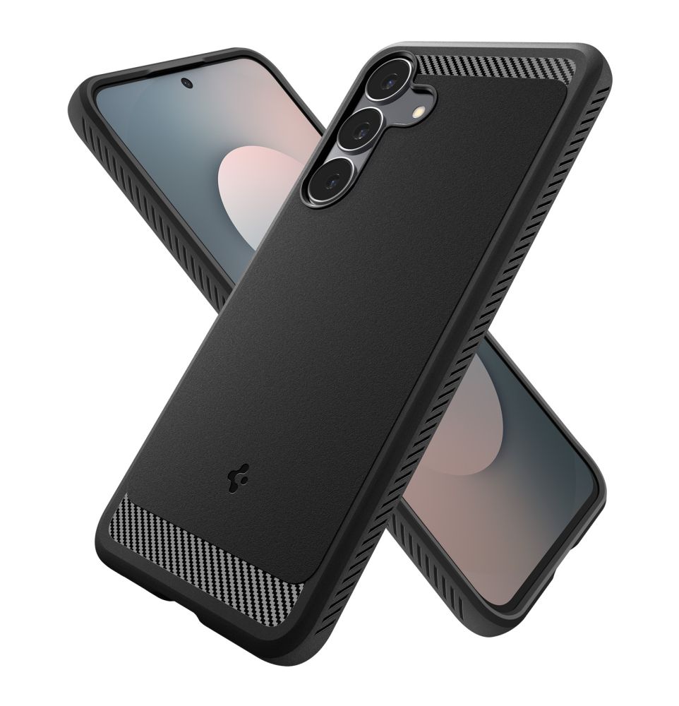 Spigen Robust panseretui for Samsung Galaxy S25 FE - matt svart