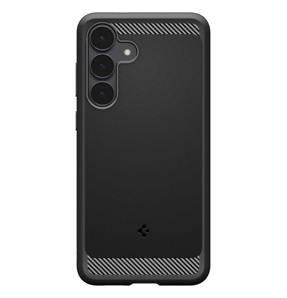 Spigen Robust panseretui for Samsung Galaxy S25 FE - matt svart