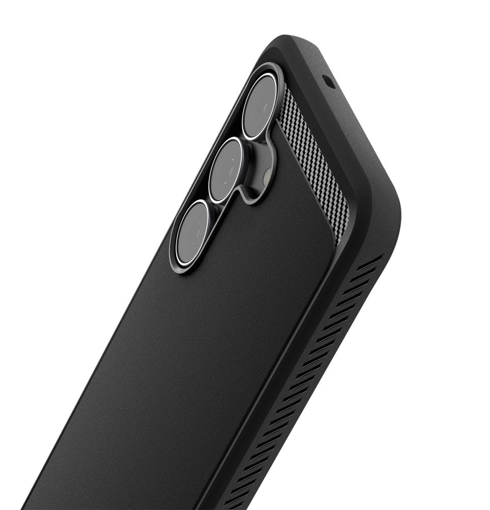 Spigen Robust panseretui for Samsung Galaxy S25 FE - matt svart