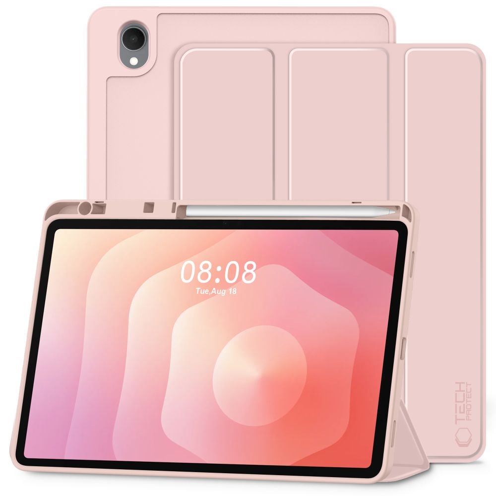 Tech-Protect SmartCase-penn for Samsung Galaxy Tab S11 11.0 X730 / X736 - Rosa