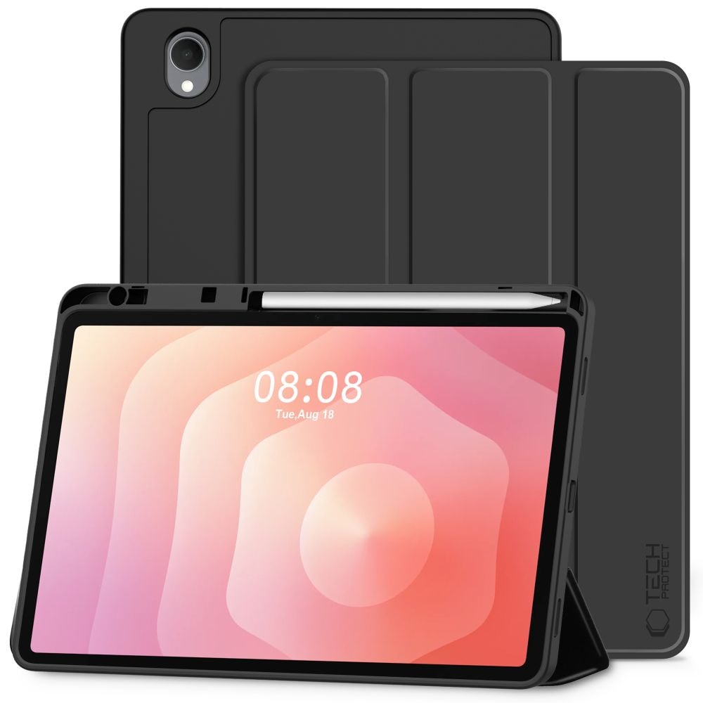 Tech-Protect SmartCase-penn for Samsung Galaxy Tab S11 11.0 X730 / X736 - Svart
