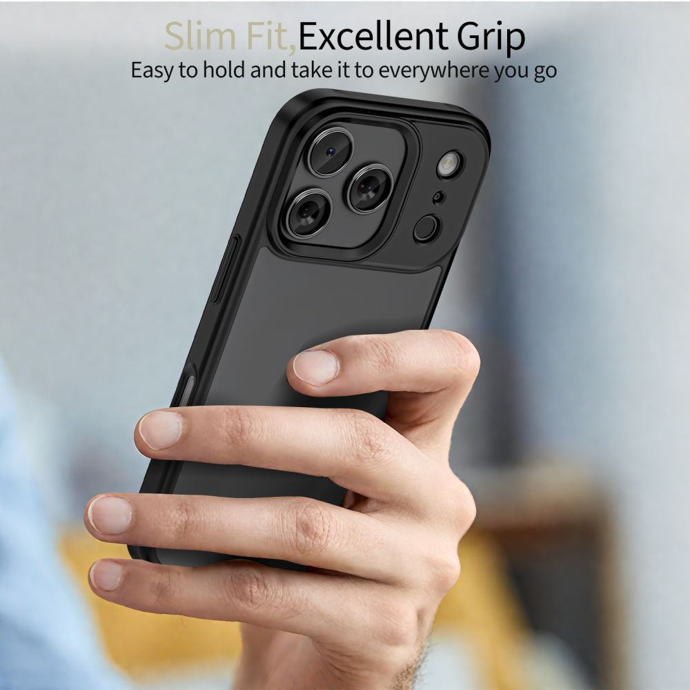 Tech-Protect MagMat-etui for iPhone 17 Pro Max - matt svart
