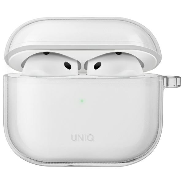 Uniq Glase AirPods 4-etui - gjennomsiktig