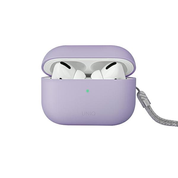 Uniq Lino AirPods Pro 2-etui i silikon - Lilla