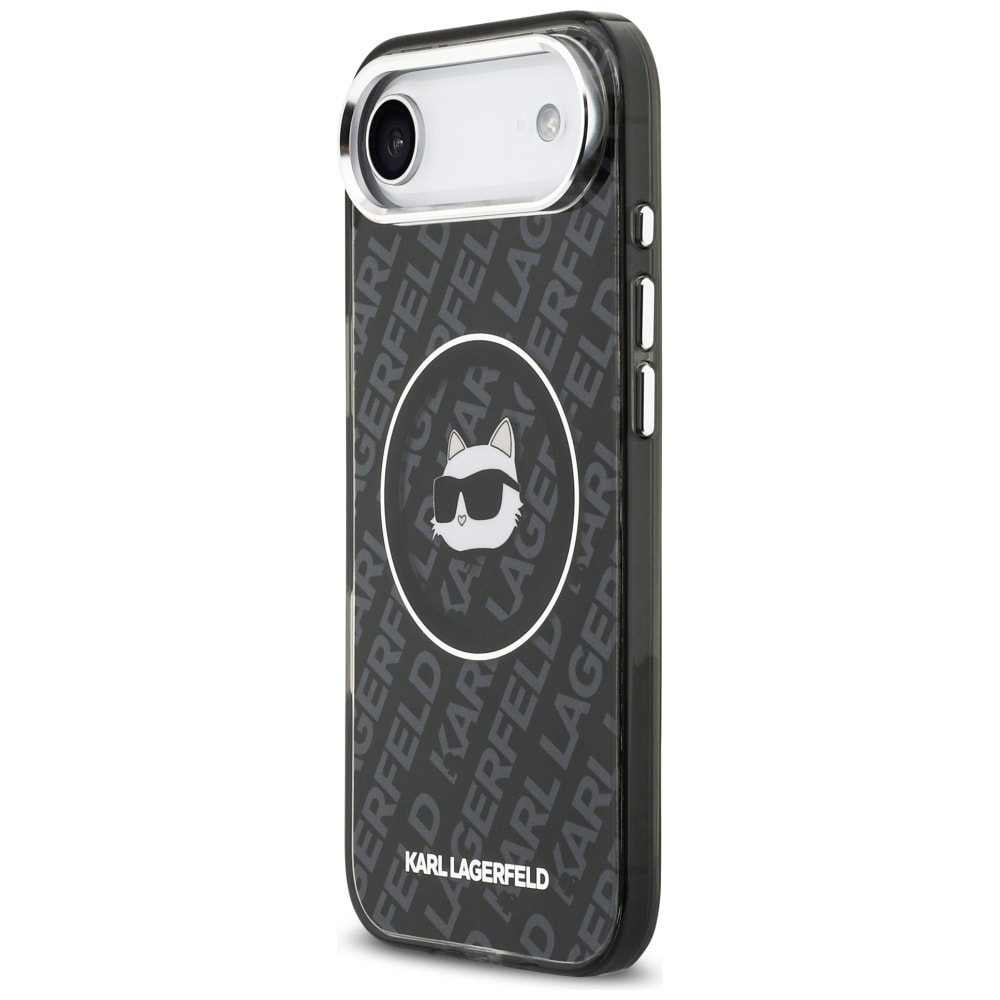 Karl Lagerfeld IML Choupette Head Logo MagSafe iPhone Air Case - Svart