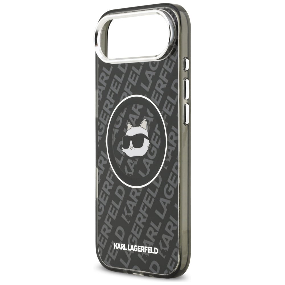 Karl Lagerfeld IML Choupette Head Logo MagSafe iPhone Air Case - Svart