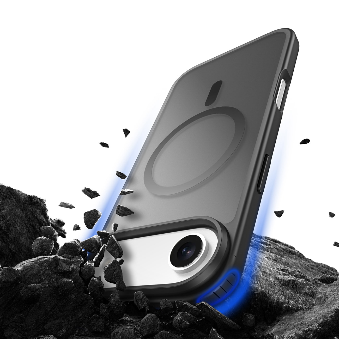 Dux Ducis Yind iPhone 17 Air-etui kompatibelt med MagSafe - svart