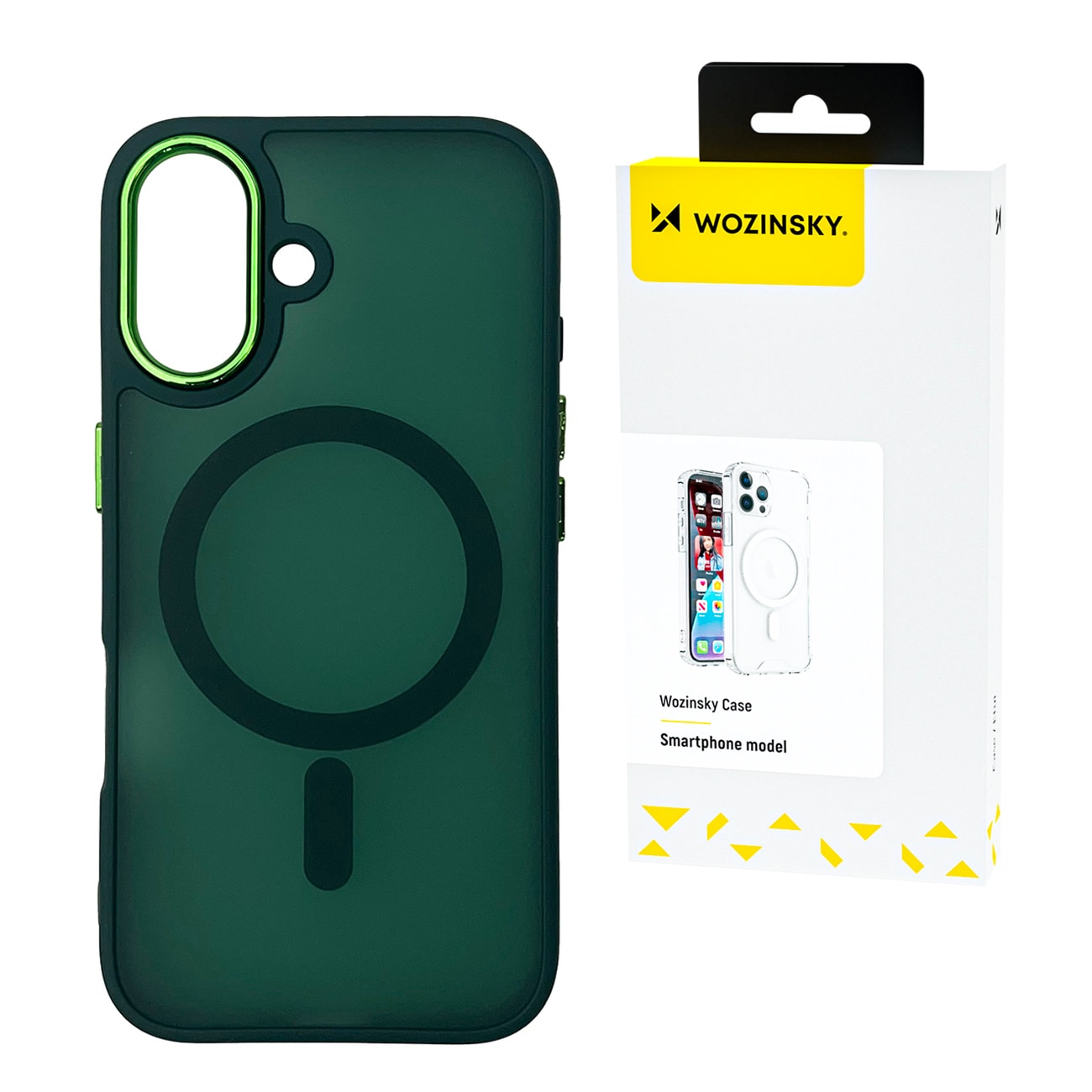 Wozinsky Fashion Case MagSafe for Samsung Galaxy S25 Ultra - Grønn
