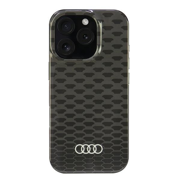 Audi IML Stitching Pattern MagSafe iPhone 16 Pro 6,3" svart/sort hardcase AU-IMLMIP16P-Q5/D3-BK