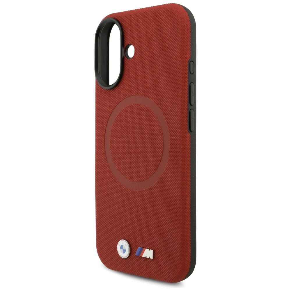 BMW M FW MagSafe-etui med metallogo for iPhone 17 - rød