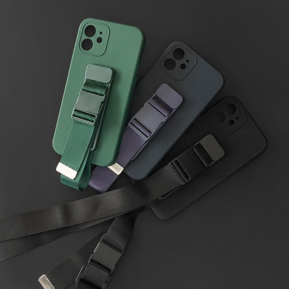 Tauetui Gel Lanyard med kjede veske Lanyard Samsung Galaxy S20 + (S20 Plus) rød