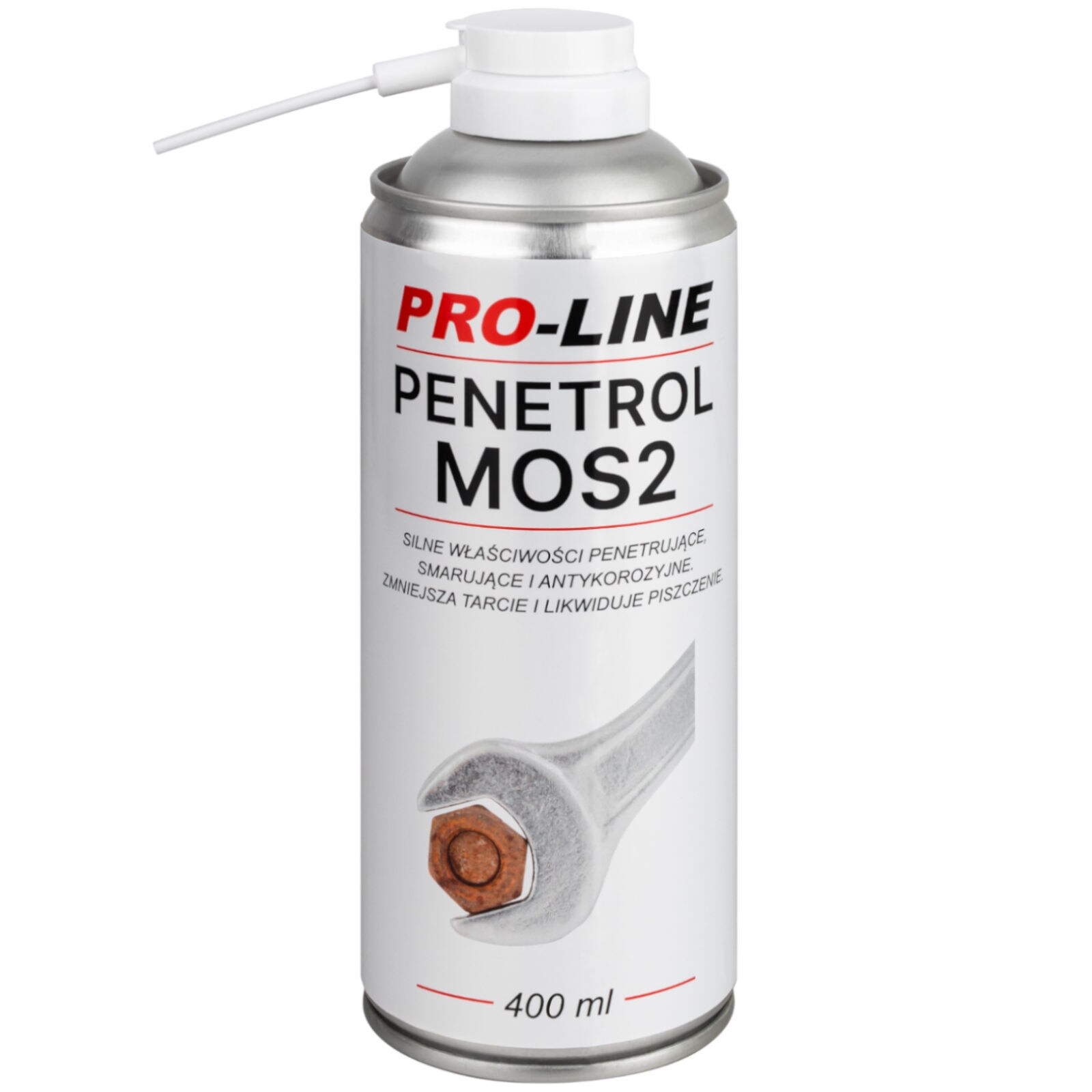 Sterkt penetrerende rustfjerner PENETROL MoS2 PRO-LINE spray 400 ml