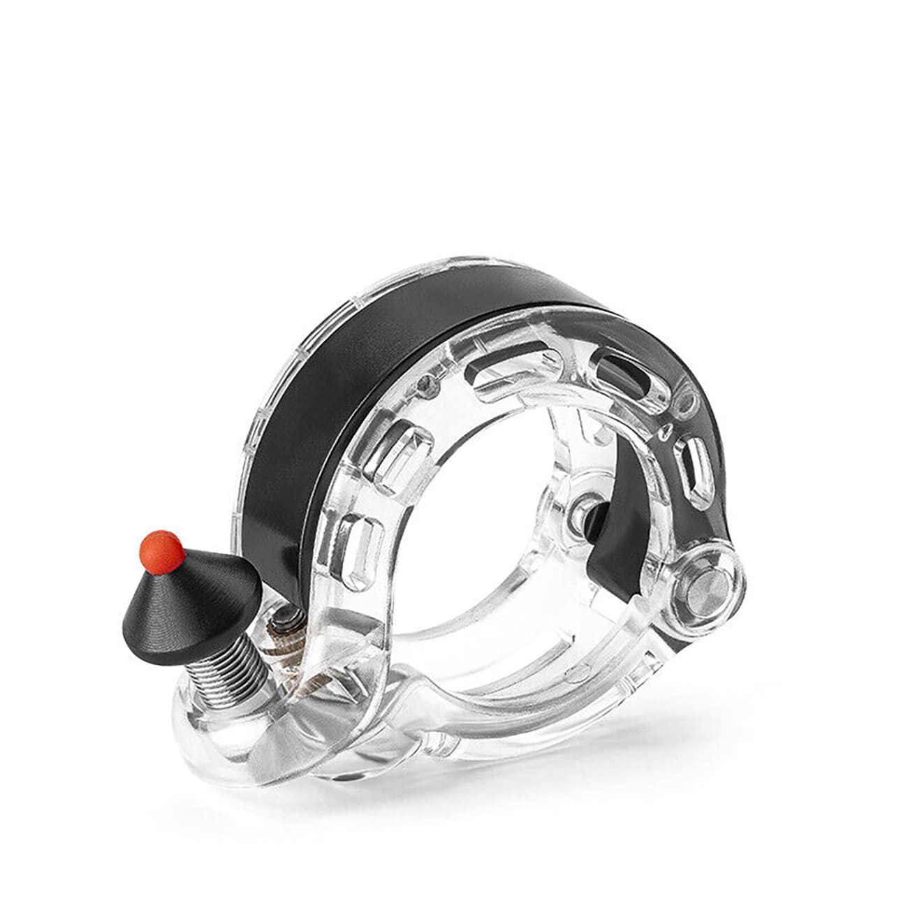 Rockbros 34210028002 Q-formet sykkelklokke - gjennomsiktig