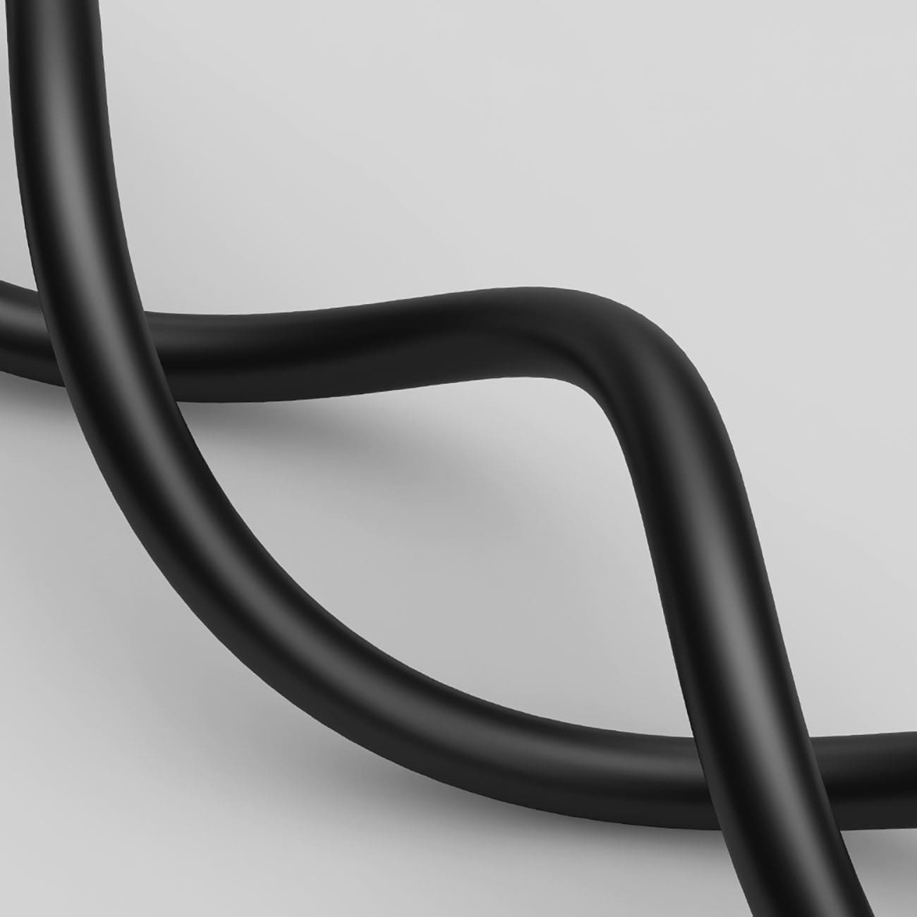 Baseus Høyhastighets flat Ethernet CAT6 RJ45 nettverkskabel 1m - svart
