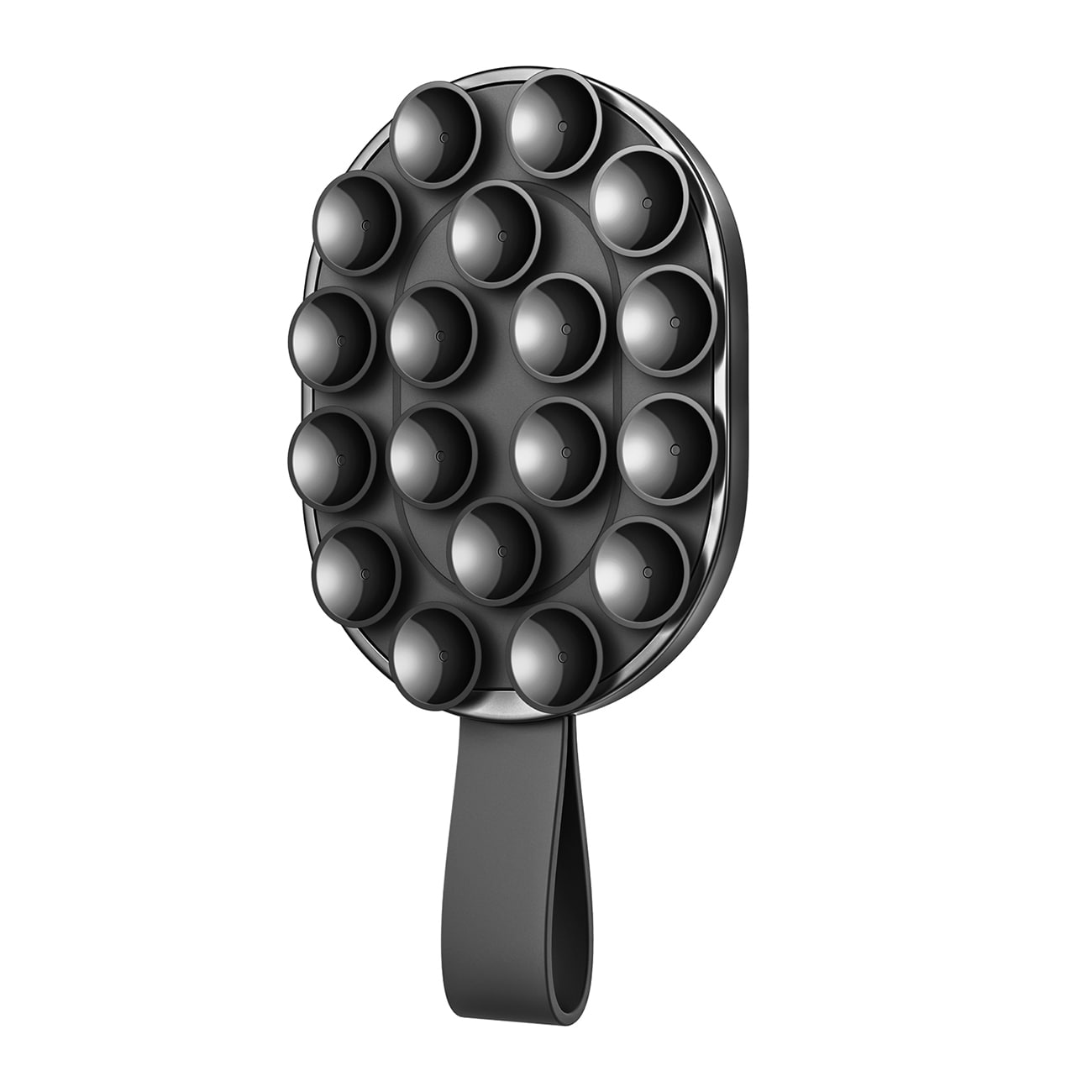 Joyroom JR-ZS393-S magnetisk holder med sugekopper for 4,7-7" telefon - svart