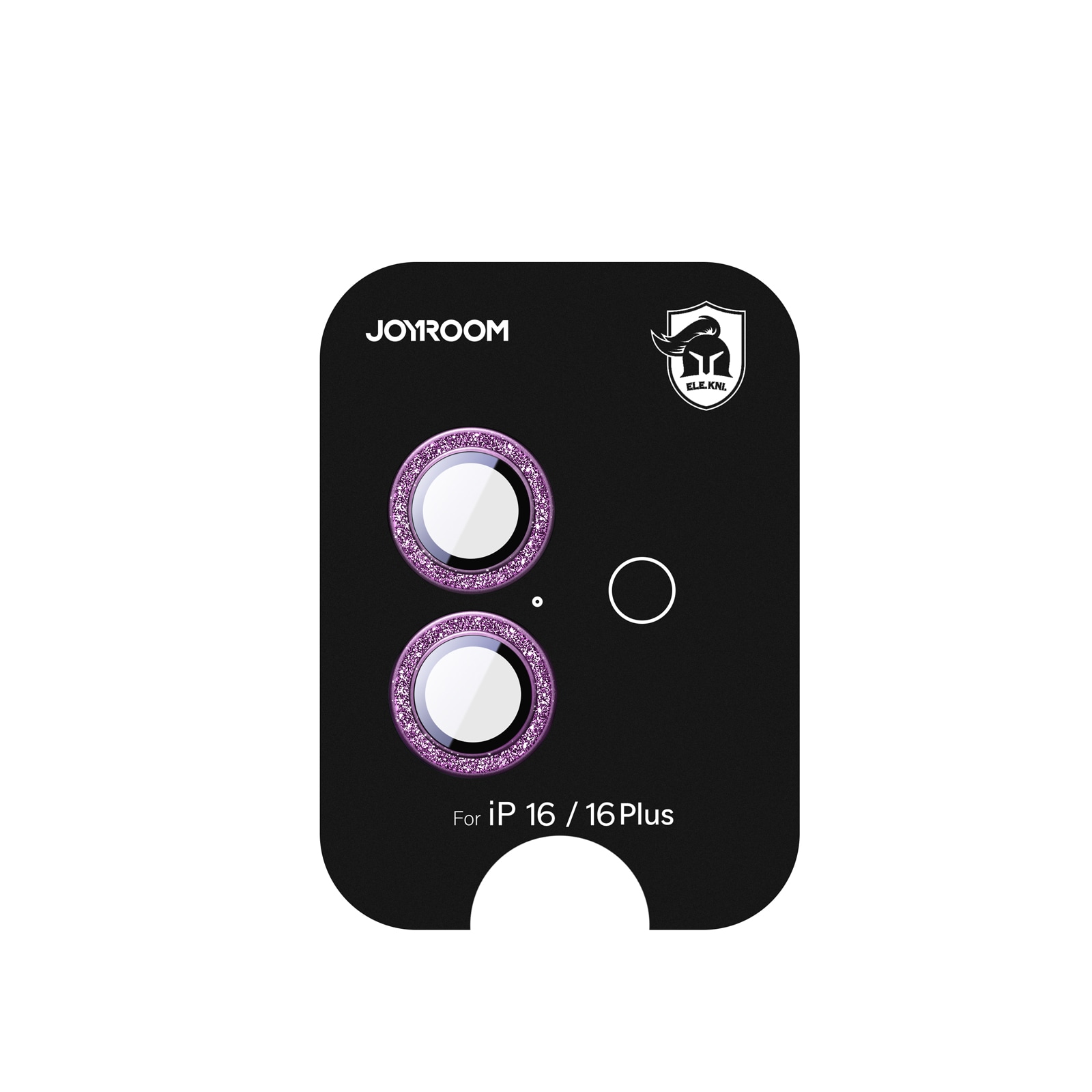 Joyroom JR-MSF0302 beskyttelsesglass for iPhone 16/16 Plus-objektiver - rosa