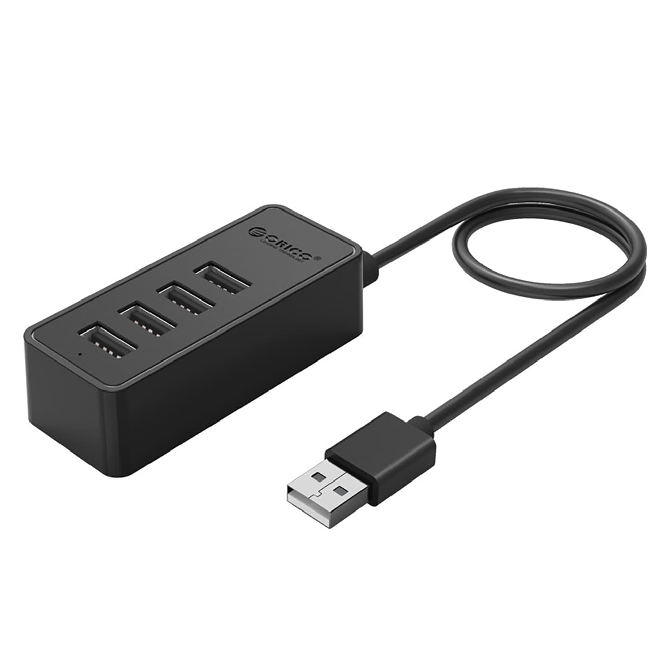 Nav Orico W5P-U2-030 4x USB-A 2.0 30 cm - svart