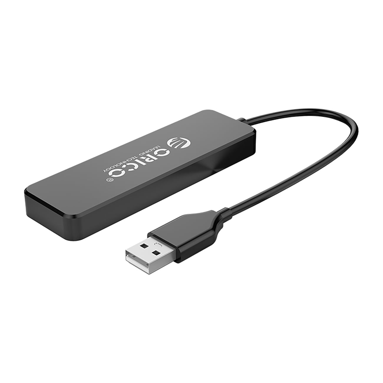 Orico FL01 USB-A-hub dokkingstasjon 4x USB-A 2.0 - svart