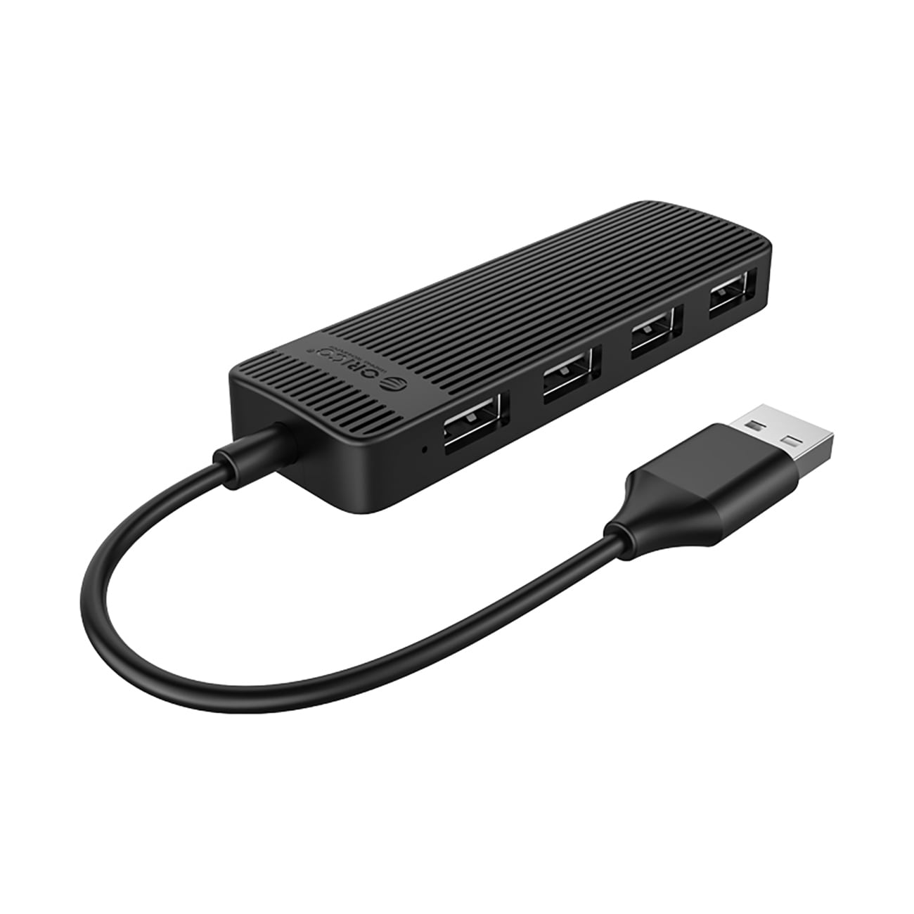 Orico FL02 USB-A-hub dokkingstasjon 4x USB-A 2.0 - svart