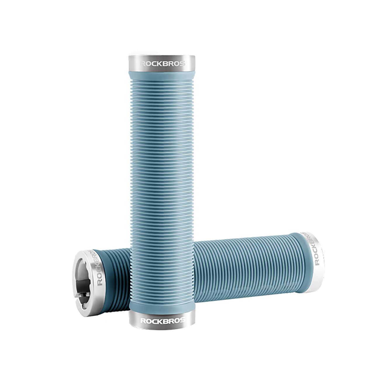 Rockbros sykkelhåndtak Anti-Slip Twist Grips - Blå