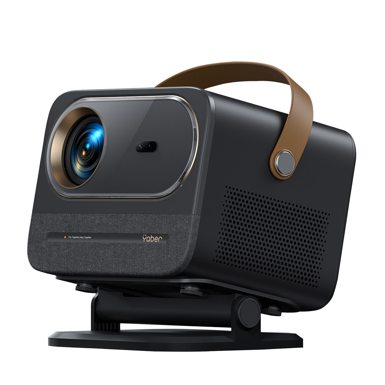 Yaber U12 LCD FullHD 1080p multimedieprojektor med stereohøyttalere - svart