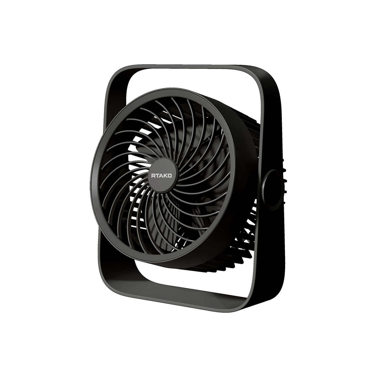 Rtako WD0Y6S Dual Impeller Mini Fan 3600mAh - Svart