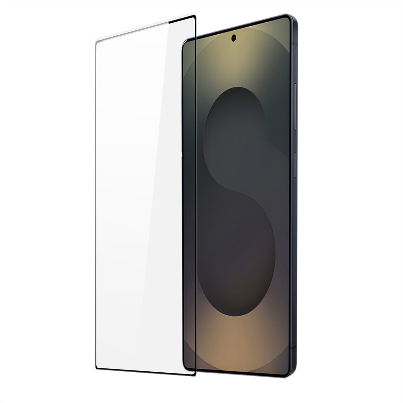 Dux Ducis Privacy herdet glass for Samsung S25 Ultra - svart ramme