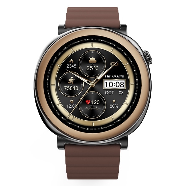 HiFuture Aurora Smartwatch - Brun