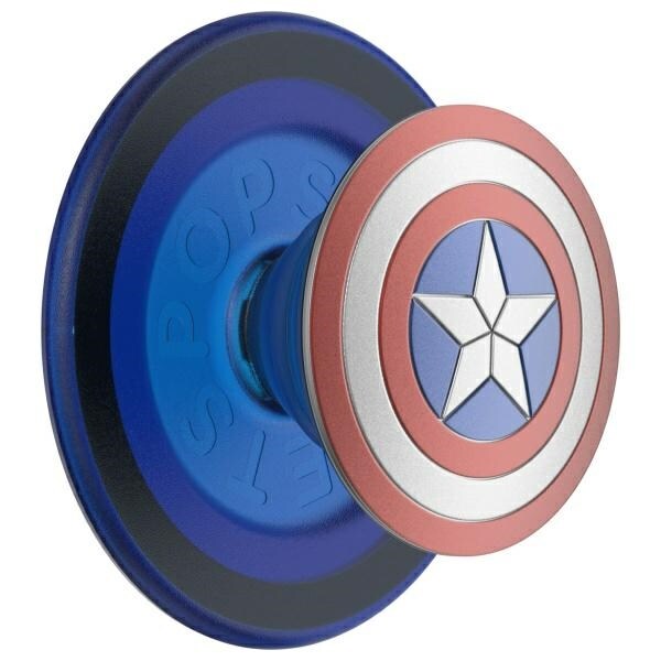 Popsockets 2 Captain America-telefonholder og -stativ med MagSafe